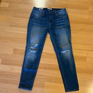 Vigoss Dark Blue Skinny Jeans for Women
